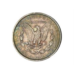 United States of America 1901 silver Morgan dollar coin