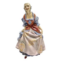 Royal Doulton figure Serina no. HN1868, designed by Leslie Harradine, printed and painted marks to base, H29cm