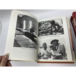 Folio Society - nineteen volumes including Life, The Dead Sea Scrolls, The World of the Odysseus, The Trial of the Templars, etc