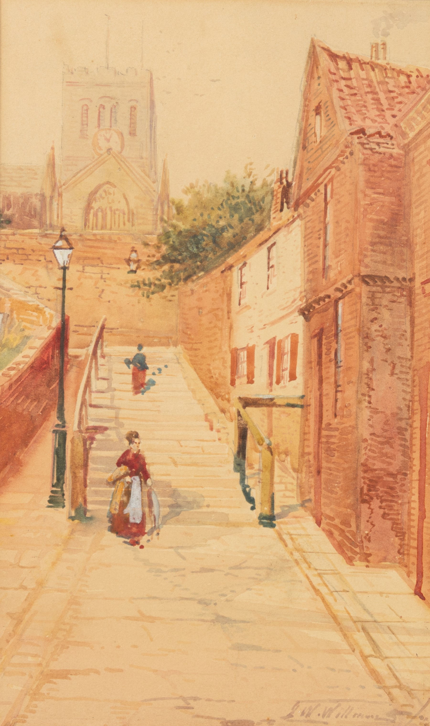 John Wynne Williams (British fl.1900-1920): The Three Mariners Inn, Low Conduit Street, Kind Richard III House, and two further Scarborough views, set of five watercolours signed max 25cm x 15cm (5)
