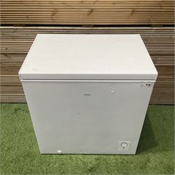 Logik  L198CFW20 chest freezer in white  - THIS LOT IS TO BE COLLECTED BY APPOINTMENT FROM DUGGLEBY STORAGE, GREAT HILL, EASTFIELD, SCARBOROUGH, YO11 3TX
