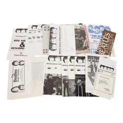 Beatles Fan Club ephemera, comprising The Official Beatles Fan Club welcome letter and let...