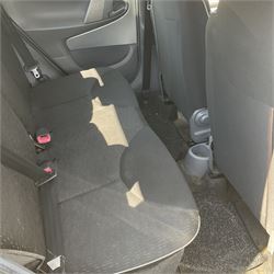 Peugeot 107, 998cc petrol YG11 TZC MOT - 15 February 2025, single key, V5 present, 105k miles - THIS LOT IS TO BE COLLECTED BY APPOINTMENT FROM DUGGLEBY STORAGE, GREAT HILL, EASTFIELD, SCARBOROUGH, YO11 3TX