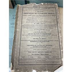 Belcher & Macartney: 'Later Renaissance Architecture in England', london Batsford, in six parts of loose folio form including plates and photographs, Twelve volumes of The Wren Society architectural books, and other architectural books and folios  