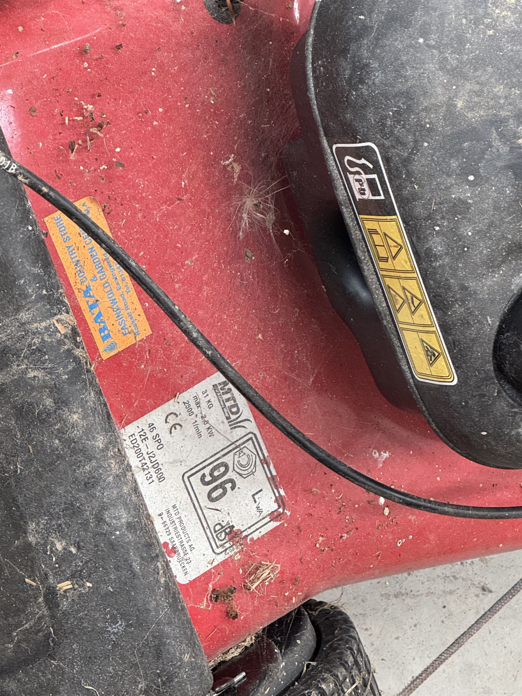 Mountfield MTD 46 SPO petrol lawnmower  (no collecting box)