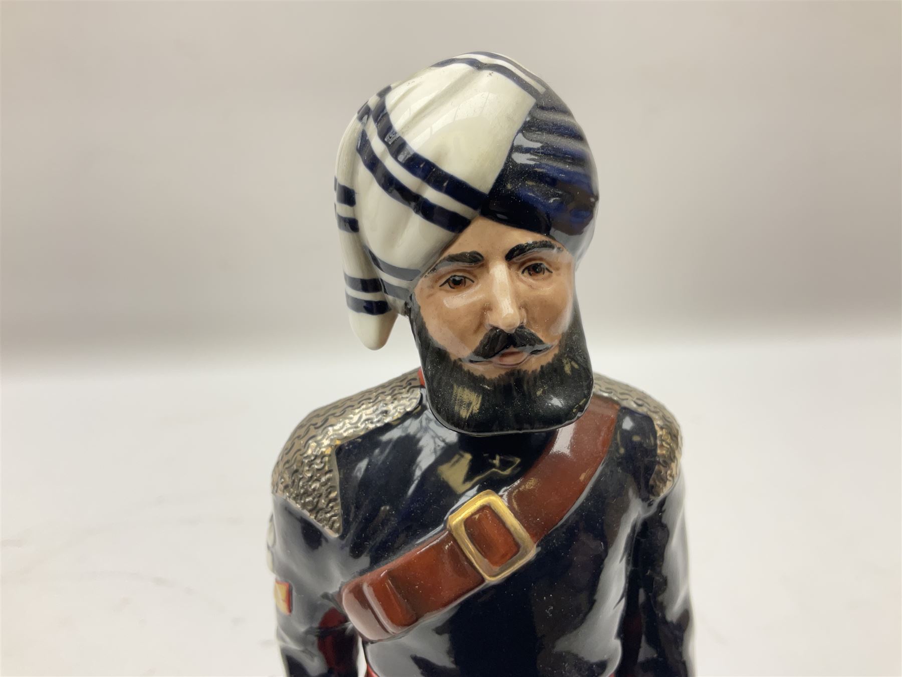 Michael J Sutty limited edition figure, Probyn's Horse, Niak, no 28, 65/2000, H26cm