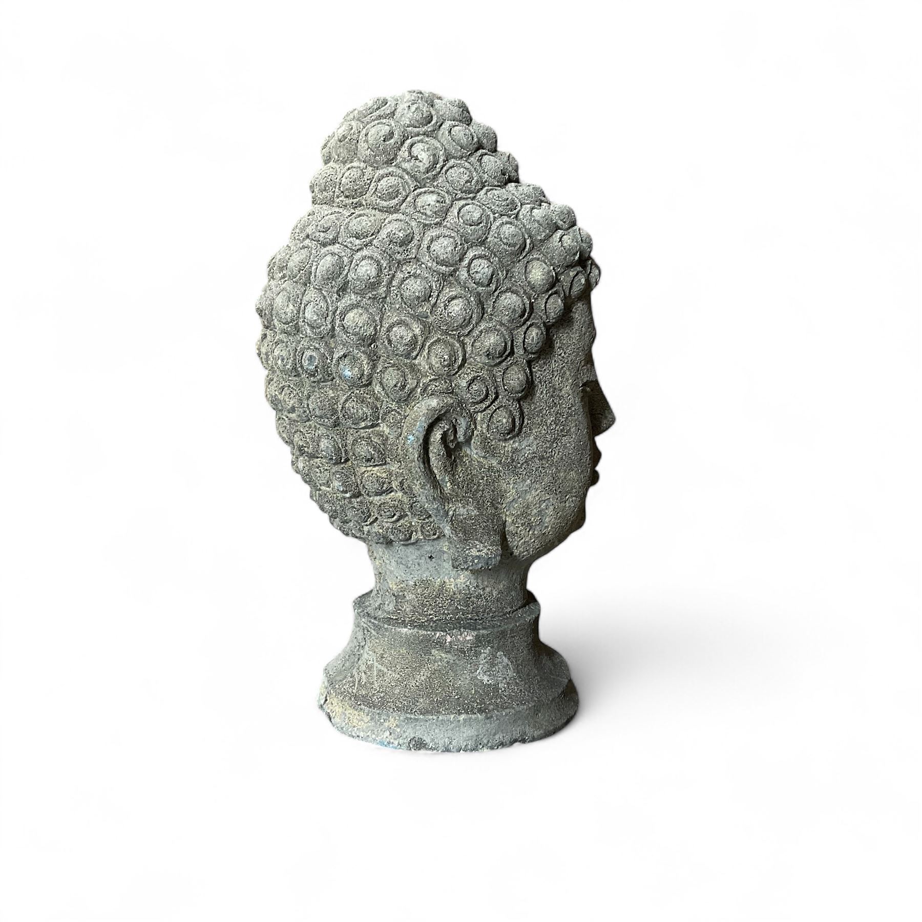 Small cast stone Thai Head