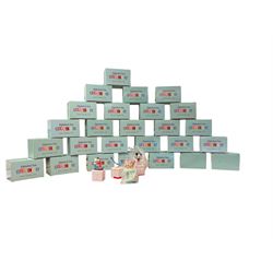 Set of twenty-six Grolier Disney 'Alphabet Fun' blocks all boxed