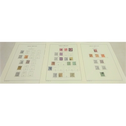  Collection of twenty-one Queen Victoria stamps including mint 1/- green, 2/- shilling blue, 10d brown, 9d, 6d, four 4d red and twelve other Queen Victoria stamps   