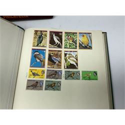 Great British and World stamps, including Australia, Cayman Islands, Canada, Cook Islands, New Zealand, India, Nigeria etc, housed in albums, folders and loose, in one box