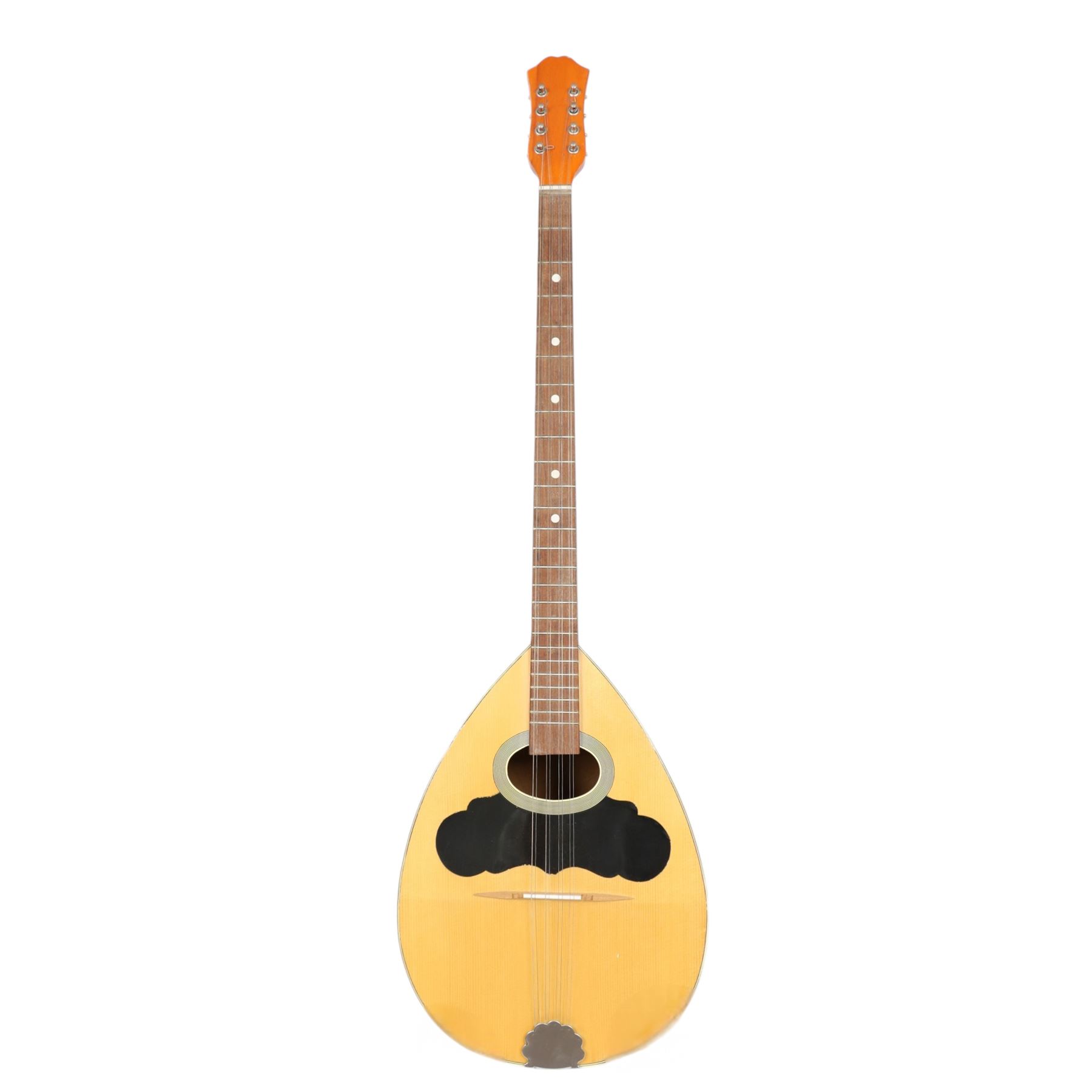 Modern bowl-back eight string bouzouki, L98cm