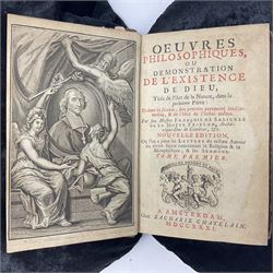 Francois Se Salignac, Oeuvres Philosophiques, 1731