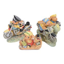 Pendelfin figures and display stands, including The Nursery and Wishing Well displays, together with Lilliput lanes 