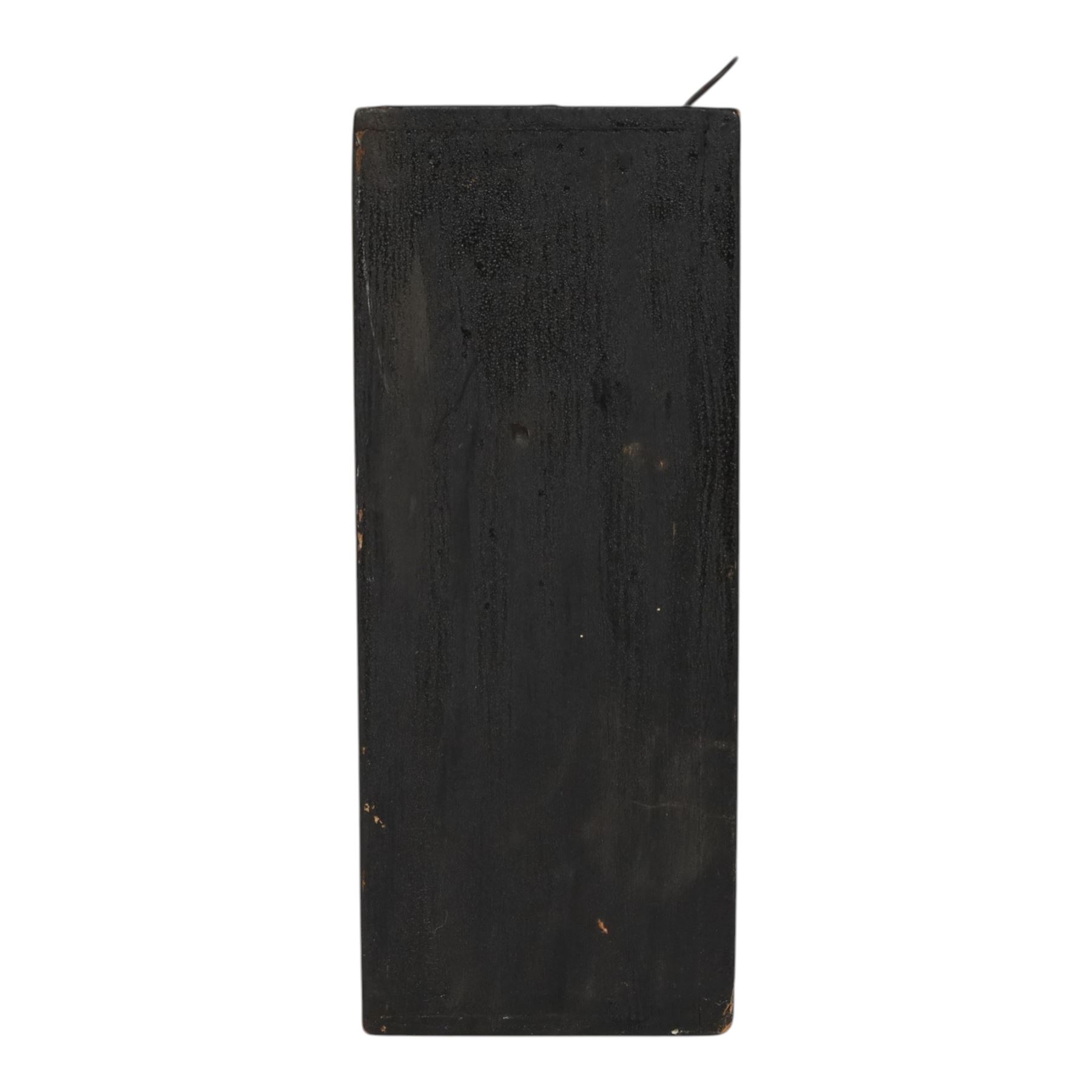 Taxidermy; Budgerigar (Melopsittacus undulatus), full adult mount, on a branch in a naturalistic setting, within an ebonised glazed display case, H20cm