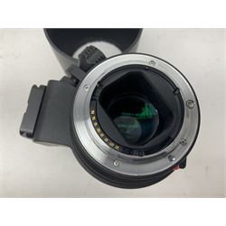 Nikon 'ED AF Micro Nikkor 200mm 1:4D' lens, Tamron 'SP Di AF 180mm 1;3.5 Macro1:1' lens, serial no 501075 and Tamron 'AF 70-300mm 1:4-5.6 Tele-Macro (1:2) ' lens, serial no 305906  