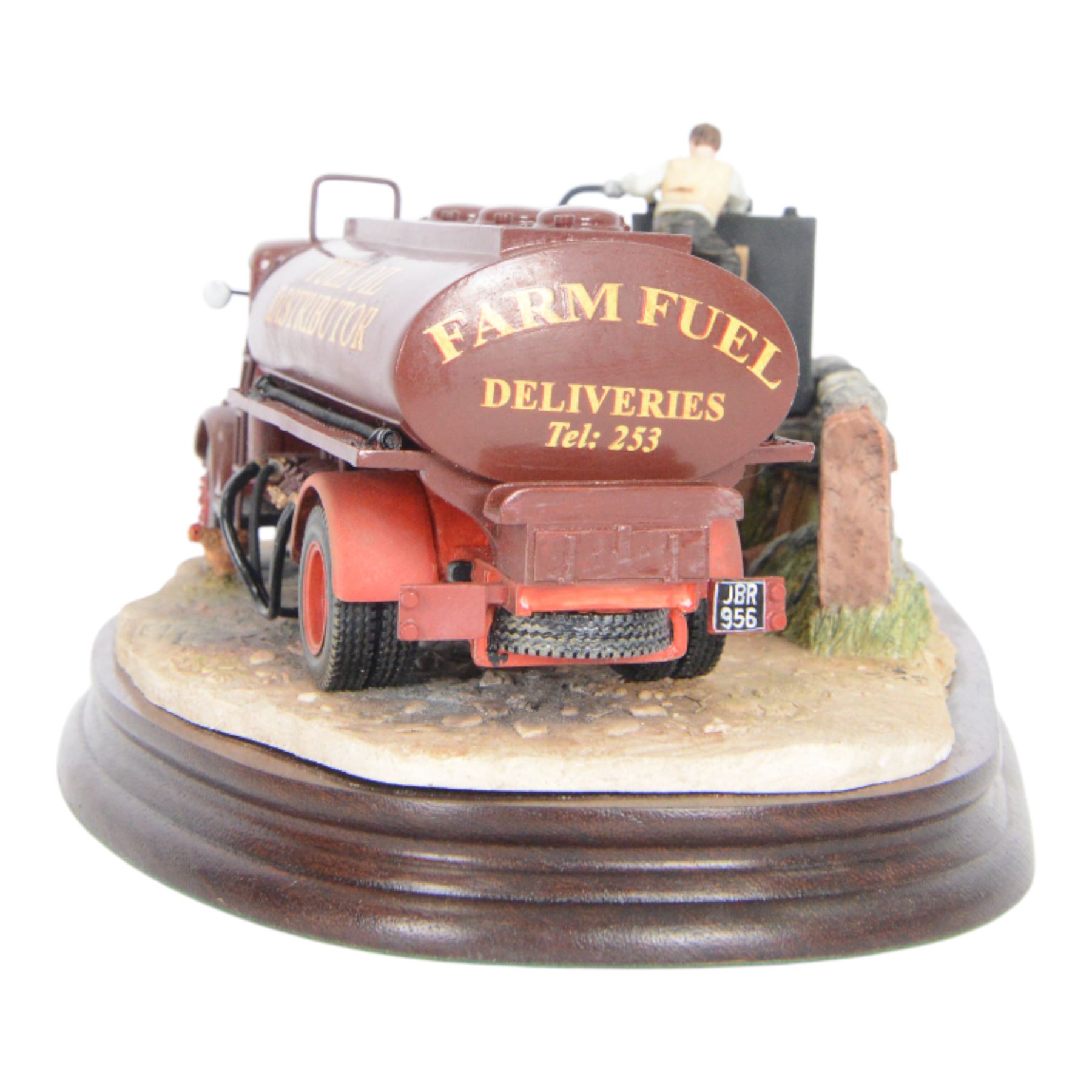 Limited edition Border Fine Arts 'Fuelling the Farm' no. B1161, limited edition no. 55/500, designed by Ray Ayres, boxed with certificate of authenticity