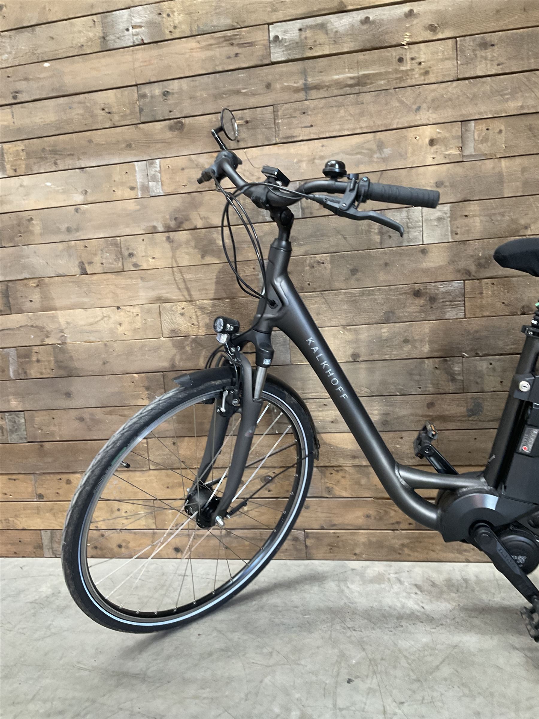 Kalkhoff Jubilee i7 electric bike with 11Ah battery, with charger lock and manual