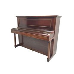 Challen - mahogany cased upright piano, circa 1920