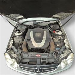 Mercedes-Benz CLK Cabriolet 280 Avantgarde, 3 Litre petrol, automatic, 2006, 2dr, 74500 Miles, convertible, silver, (C10 BJM)