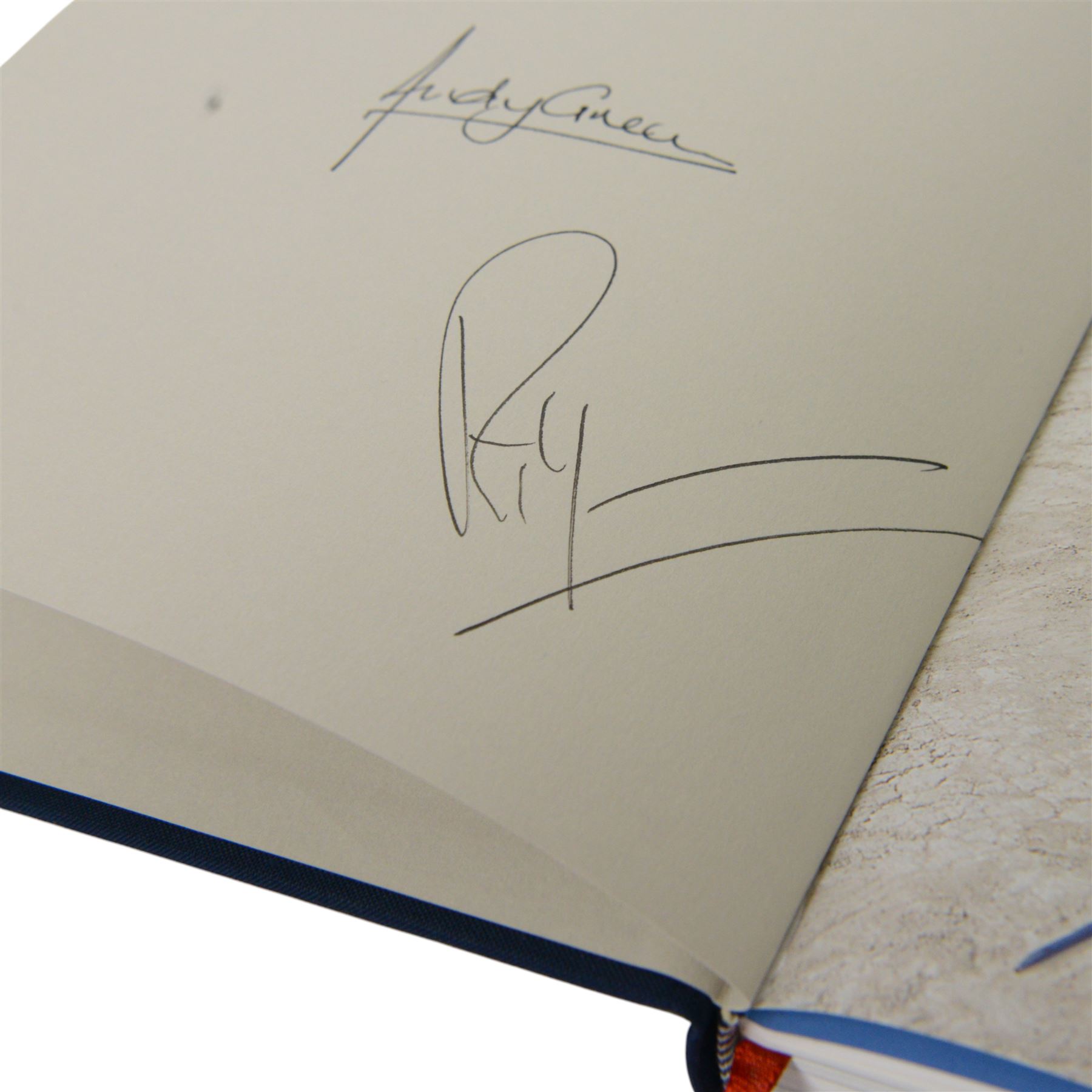 Limited edition Lledo Thrust SSC The World's First Supersonic Car model and signed book 