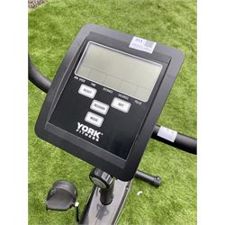 York Fitness exercise bike - THIS LOT IS TO BE COLLECTED BY APPOINTMENT FROM DUGGLEBY STORAGE, GREAT HILL, EASTFIELD, SCARBOROUGH, YO11 3TX