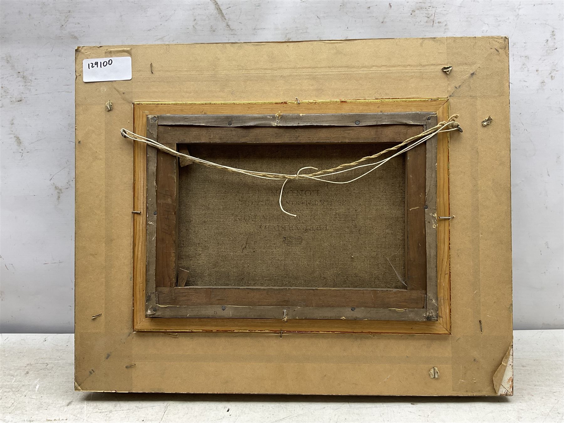 William Greaves (British 1852-1938): Filling the Haycart, oil on canvas signed 24cm x 35cm