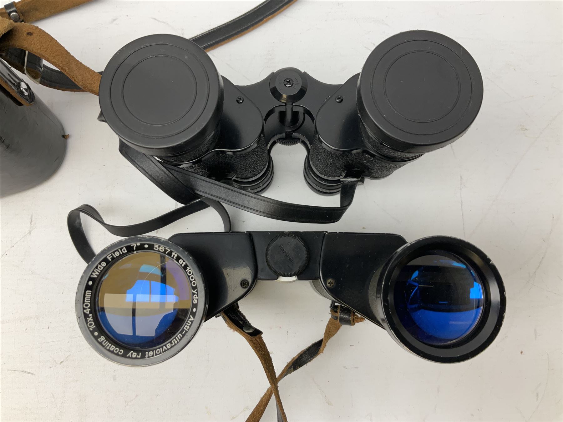 Six cased pairs of binoculars, to include Mirador 10x40, Chinon Countryman 7x35, Yashica 10x50, Yashica 8x40 etc