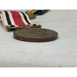 WW1 group of three medals comprising British War Medal and Victory Medal awarded to L-17280 Sjt. S. Riley R.A.; and Special Constabulary Medal to Sydney Riley; all with ribbons (3)