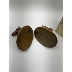 Two Beswick horse and 'Champions All' Wall Plaques, Arkle and Red Rum.