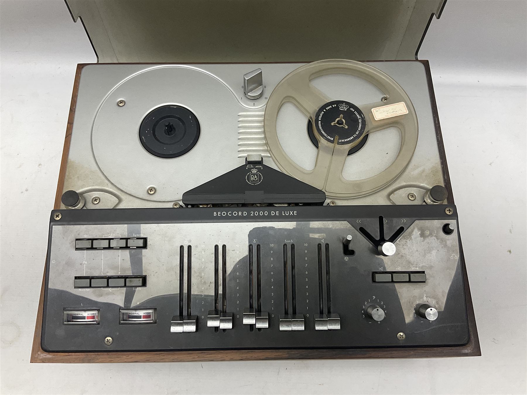 Bang & Olufsen Beocord 2000 De Luxe reel to reel tape recorder