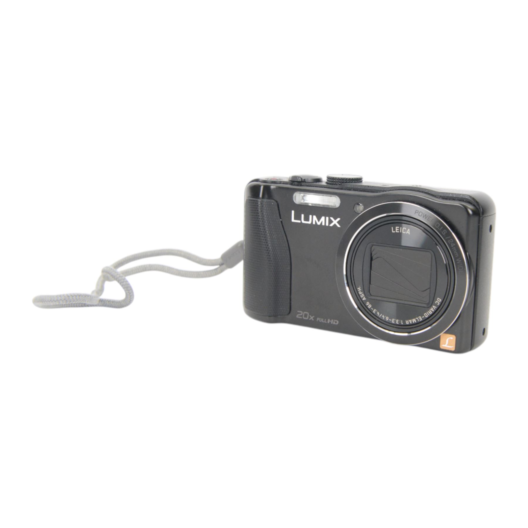 Two Panasonic Lumix compact digital cameras, comprising DMC-TZ35 with Leica DC Vario-Elmar 1:3.3-6.4/4.3-86 ASPH lens serial no. FA3GA005971 and a DMC-TZ70 with Leica DC Vario-Elmar 1:3.3-6.4/4.3-129 ASPH lens serial no. WP5DA002555, both in Lowepro cases 