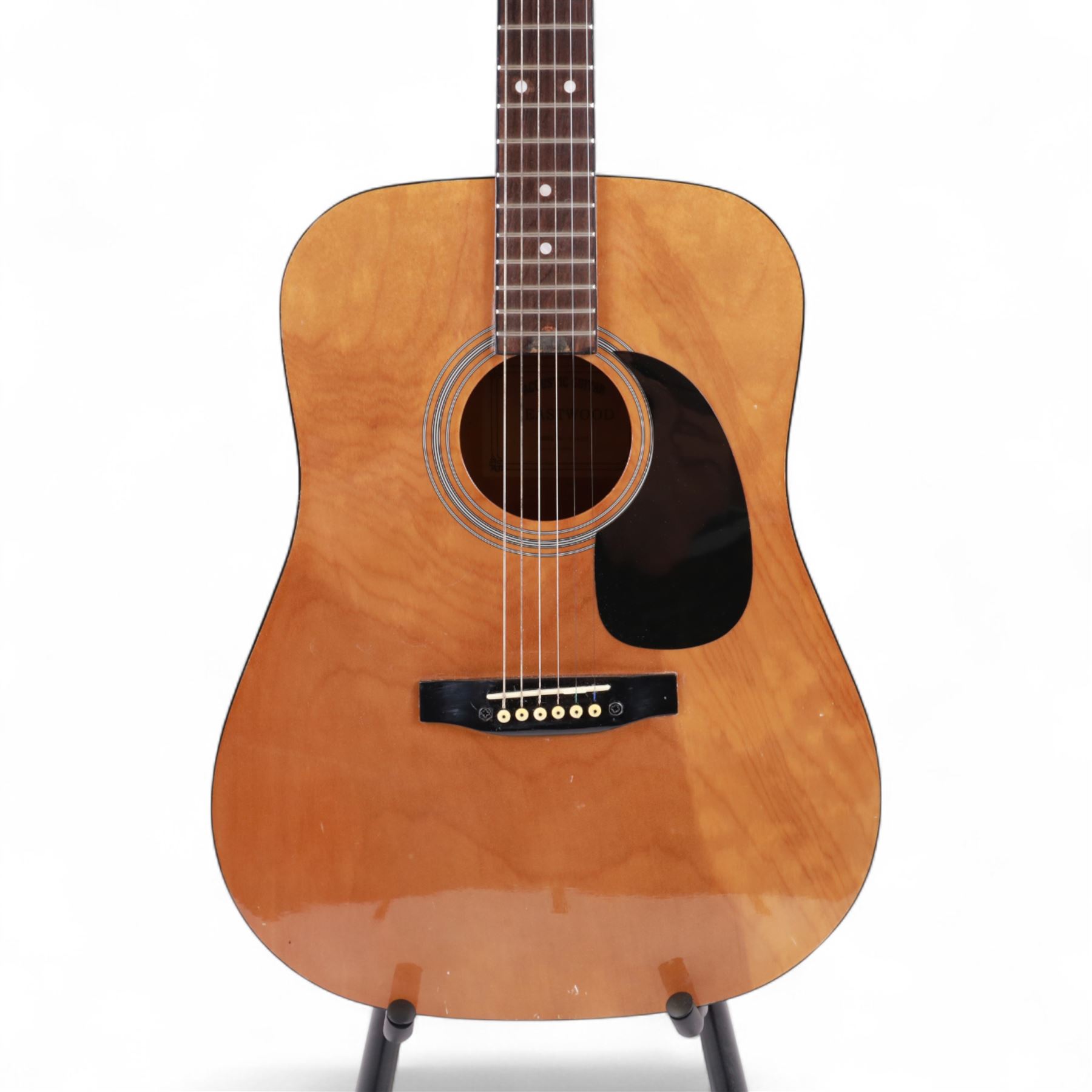 Eastwood six string acoustic guitar, model no. ED40H, guitar L104cm