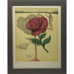 Salvador Dalí (Spanish 1904-1989): 'Don José's Flower Song', limited edition lithograph signed and numbered 125/125 in pencil, from the Carmen Suite of 25 lithographs pub. Shorewood, New York 1970, 63.5cm x 48.5cm