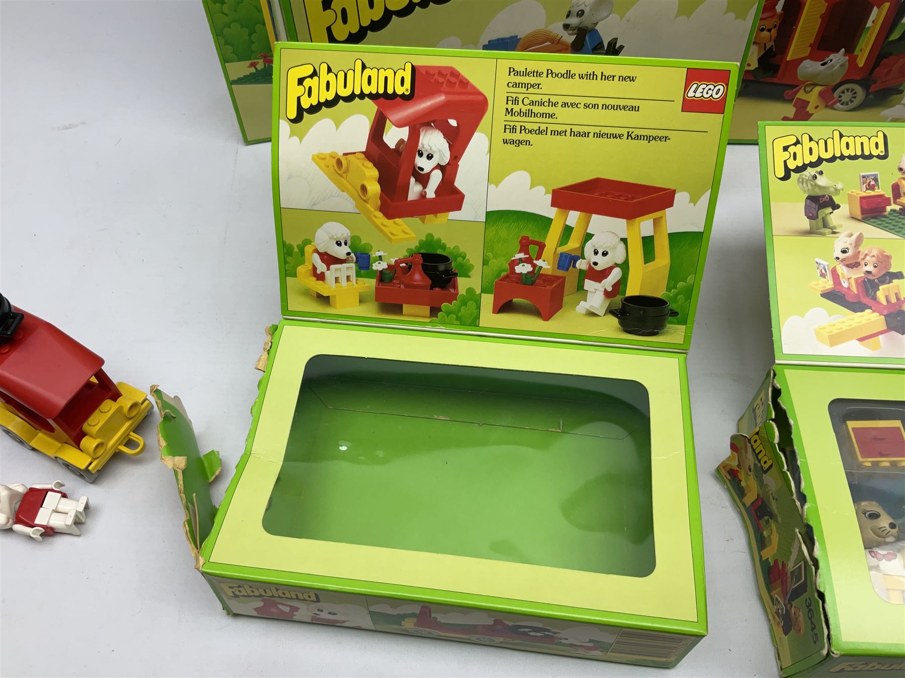 Lego Fabuland - twelve 1980s sets nos.3641, 3644, 3645, 3654, 3659, 3660, 3662, 3664, 3666, 3667, 3668 and 3669; all boxed (12)