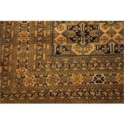  Persian Bokhara rug, 293cm x 200cm  
