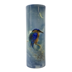 Royal Doulton Titanian Ware vase, painte