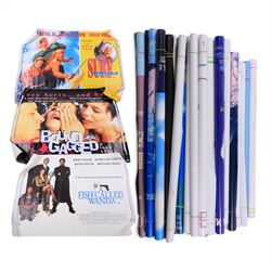 Collection of 1980s and later Quad Crown film posters, including A Fish Called Wanda, Cape...