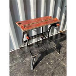 Black & decker workmate 2  - THIS LOT IS TO BE COLLECTED BY APPOINTMENT FROM DUGGLEBY STORAGE, GREAT HILL, EASTFIELD, SCARBOROUGH, YO11 3TX