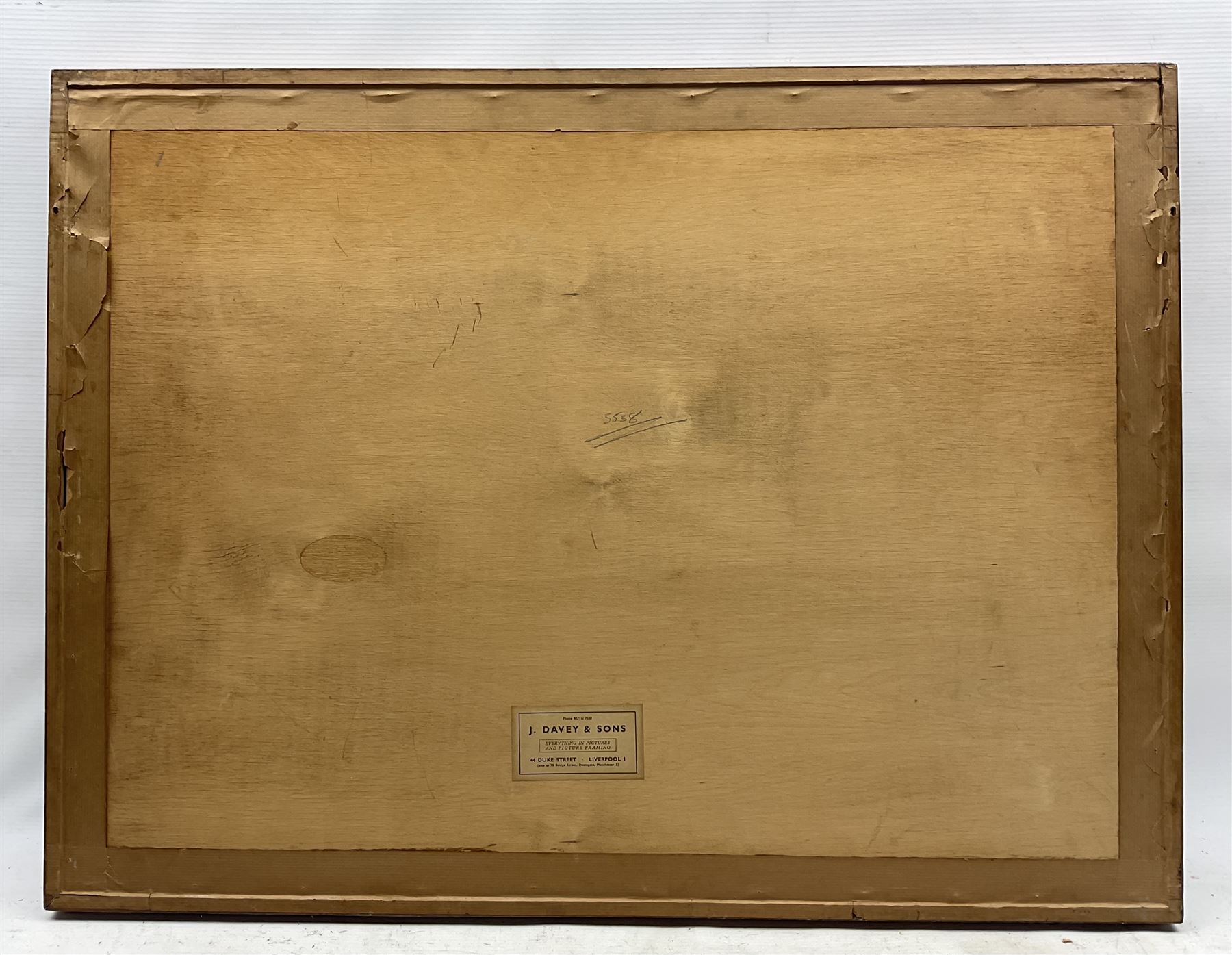 Allan Peel Tankard (British 1897-1964): London Street Scenes, set of three ink and watercolours signed and dated 1953, in matching frames, max 37cm x 55cm (3)