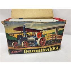 Mamod TE1A Wilesco Dampftraktor live steam tractor, with original box 
