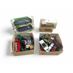 Dinky Toys 'Dino Ferrari' and 'Lamborghini Marzal', together with further diecast vehicles