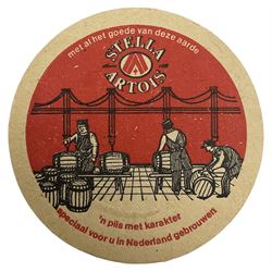 Henry Roland (Belgian 1919-2000): Three mixed media still life studies variously signed, titled and dated together with a signed Sketch of a Lady upon a beermat; a posthumous album of prints with other Roland ephemera max 24cm x 32cm (5)