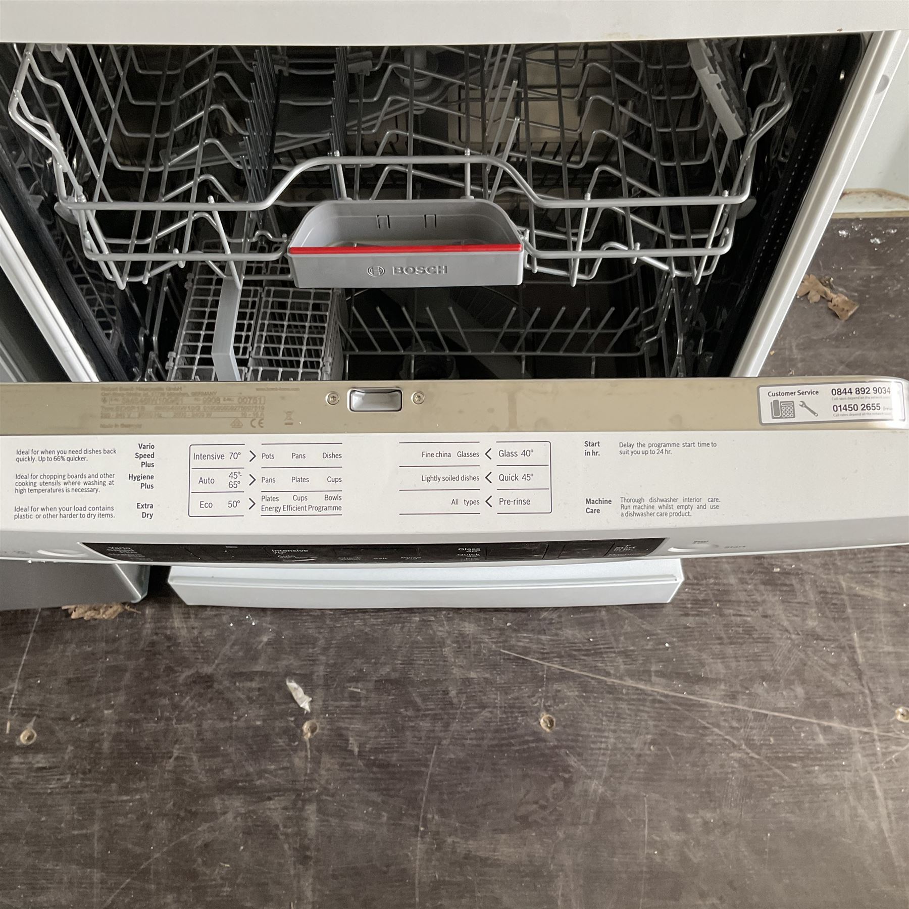 Bosch Serie 4 Silence Plus dishwasher Garden, Home & Commercial Assets