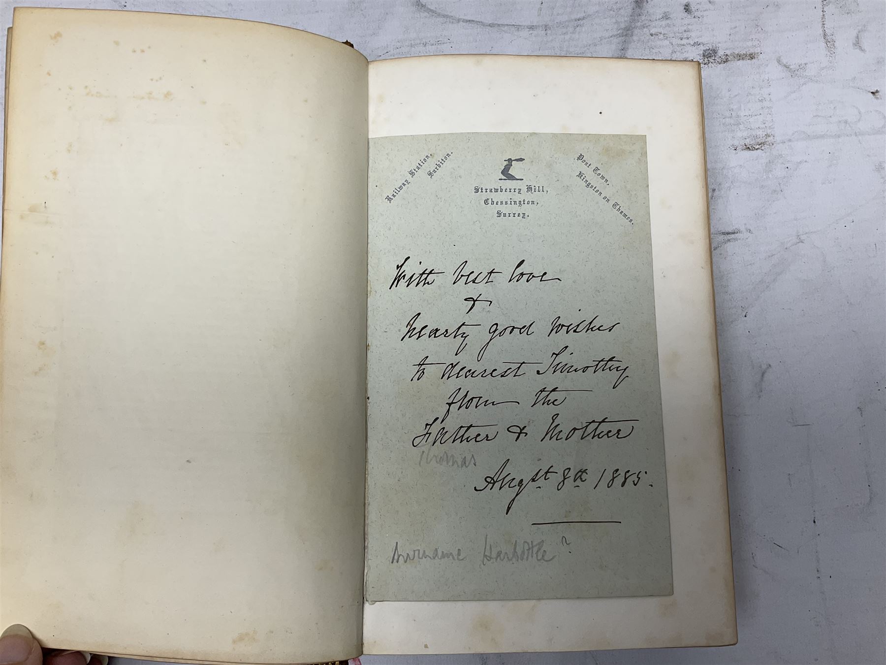 Kinglake, A.W: 'The Invasion of the Crimea', five vols, numerous maps and plans, Forster's John: The life of Dickens, in three volumes and Chansons De Beranger (in French)
