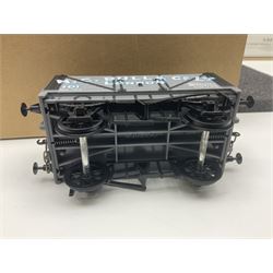 '0' gauge - two Finescale Wagons by Skytrex, SMR2 kit-built and painted for H.C. Bull & Co Ltd; both boxed; and Peco unmade wagon kit in opened packaging (3)