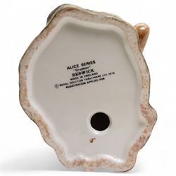 Nine Beswick Alice in Wonderland, including Alice, Queen of Hearts, King of Hearts, Gryphon, Dodo, Mock Turtle etc  