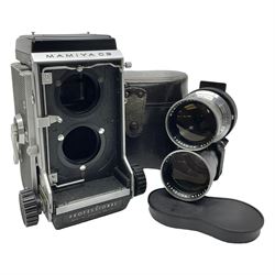Mamiyaflex C3 TLR camera body, serial no