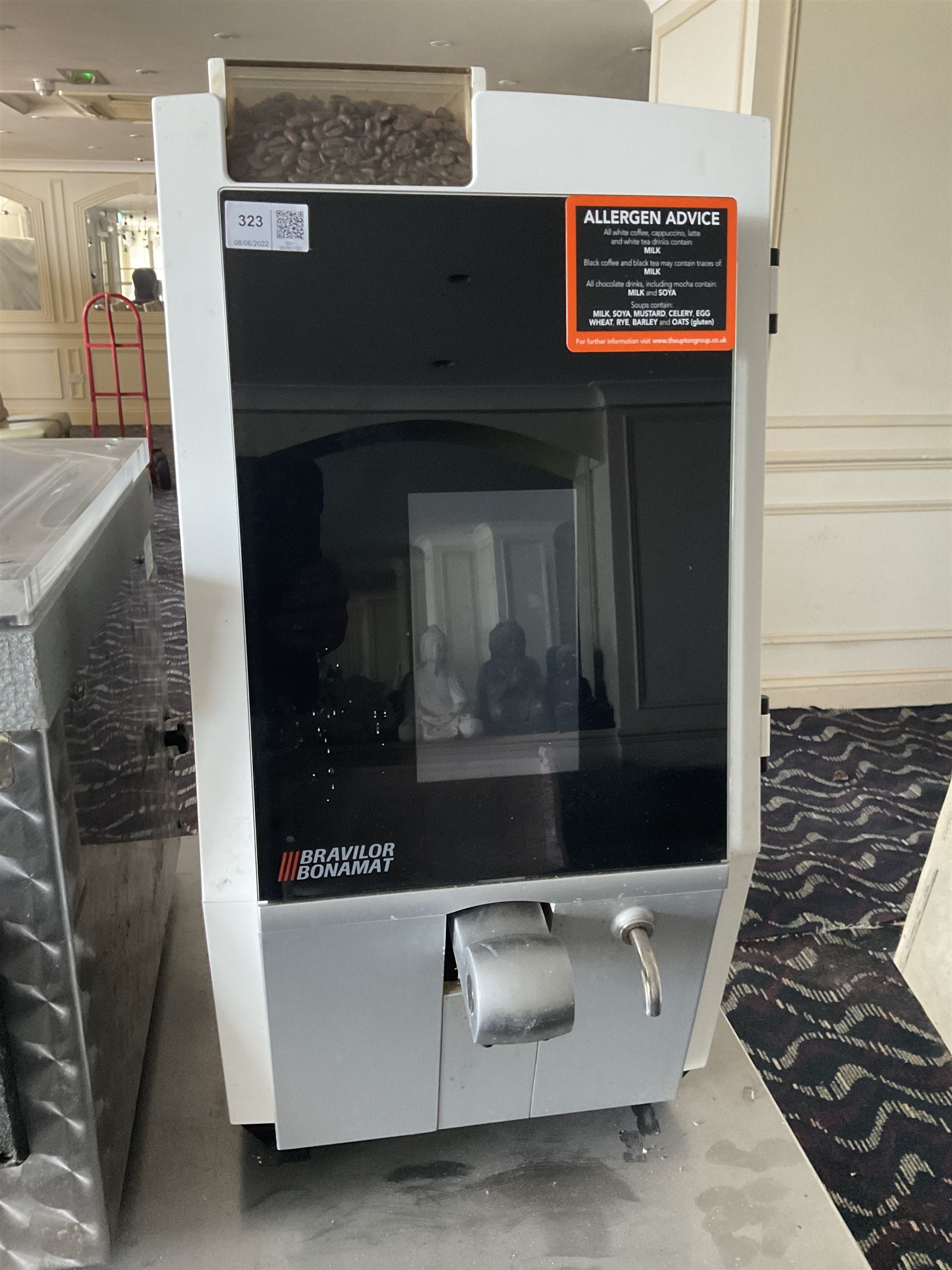 Bravilor Bonamat fresh coffee machine - spares or repairs- LOT SUBJECT TO VAT ON THE HAMMER PRICE - To be collected by appointment from The Ambassador Hotel, 36-38 Esplanade, Scarborough YO11 2AY. ALL GOODS MUST BE REMOVED BY WEDNESDAY 15TH JUNE.