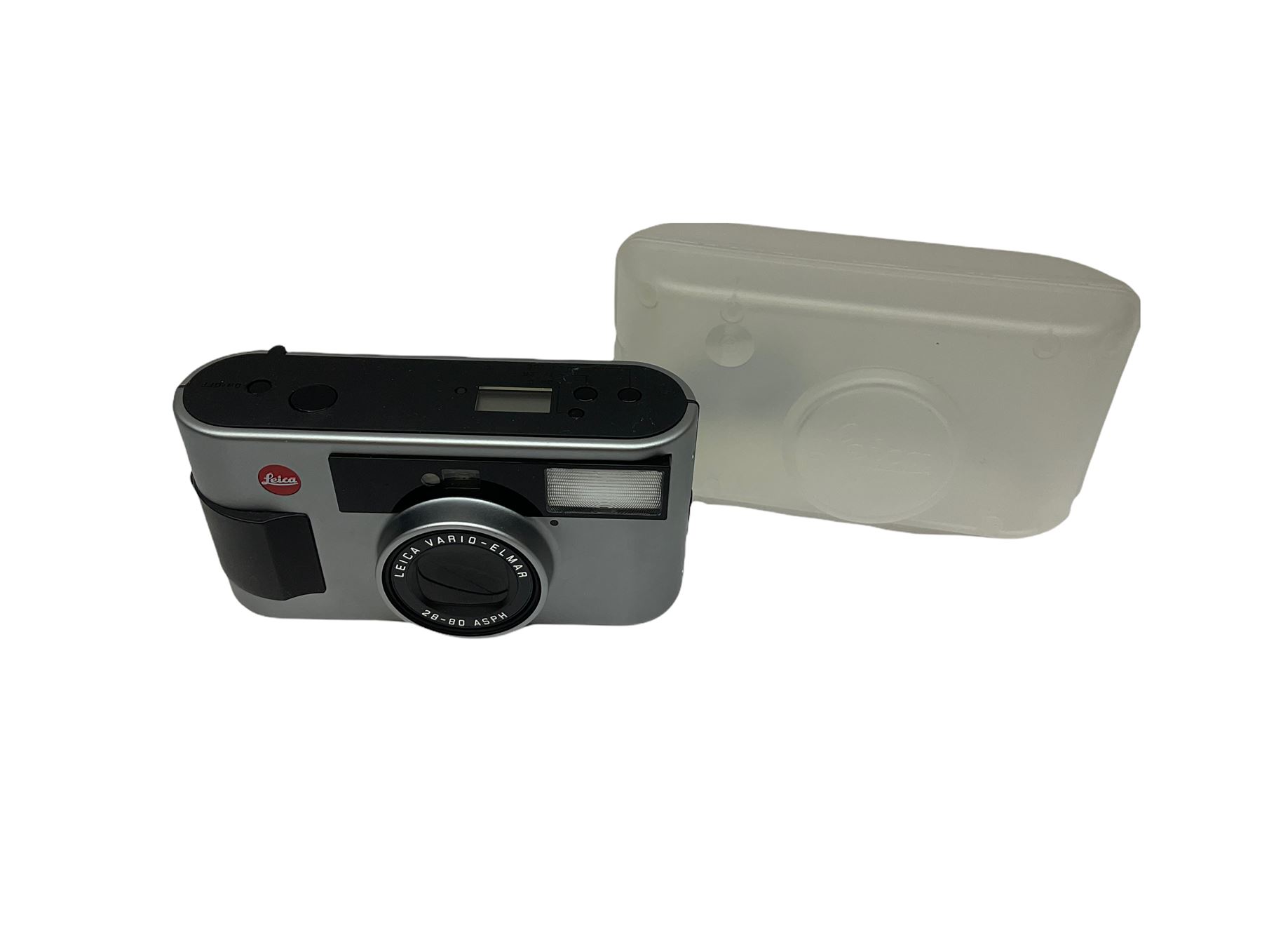 Leica C3 Compact 35mm camera, with 'Vario Elmar 28-80 ASPH lens', complete with Leica clear plastic case