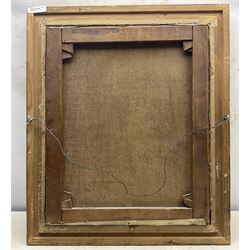 Carl Von Bergen (German 1853-1933): Sisters Caught in the Rain, oil on canvas signed and dated 1898, 54cm x 44cm 